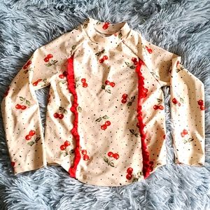 Jessica Simpson cherry print top size 4T